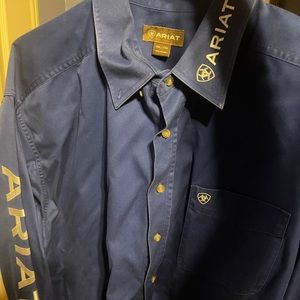 Ariat Long Sleeve shirt 2XL Blue